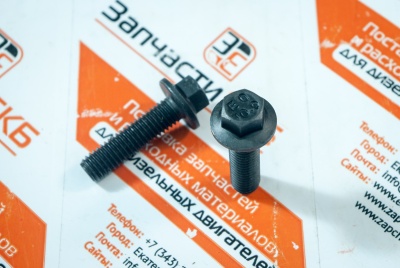 3902114 Винт с шестигранной головкой и фланцем SCREW HEX FLANGE HEAD CAP Cummins